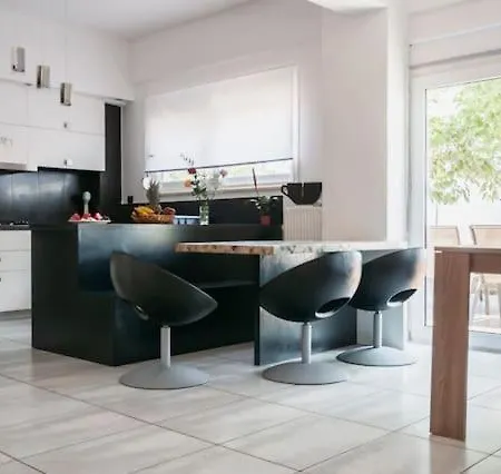 Sea View Maisonette In Chania ベッド・アンド・ブレックファスト