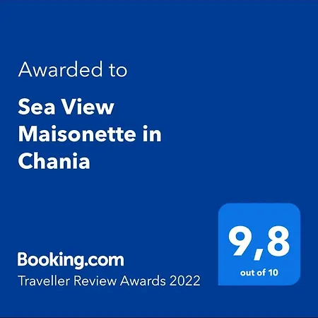 Sea View Maisonette In Chania * Chania (Crete)